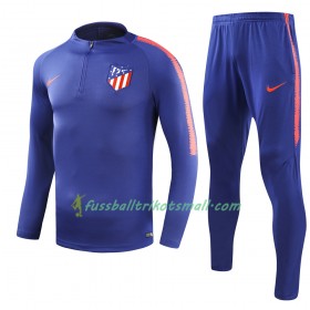 Atlético Madrid Sweatshirts Anzüge Blau 2018-2019